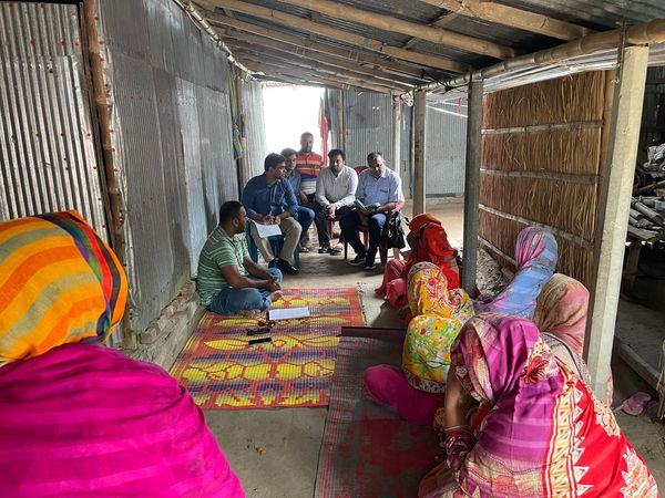 22.05.2022 তারিখে MRA -এর কর্মকর্তাগণ পিসিডি’র দাশুরিয়া শাখা পরিদর্শন